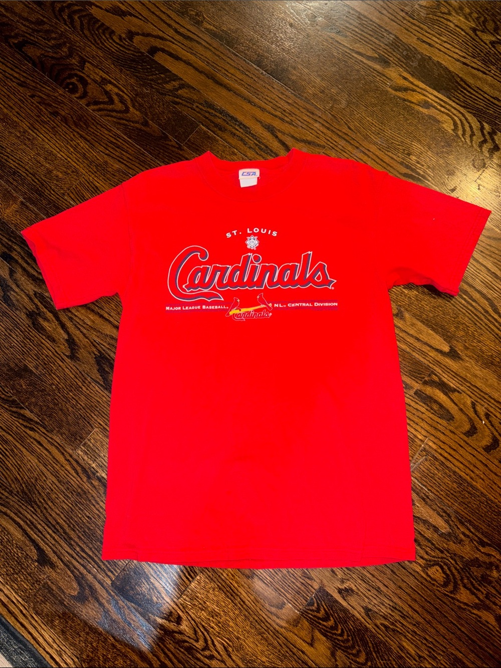 Vintage St. Louis Cardinals Graphic T-Shirt - Red CSA Tag Y2K Medium